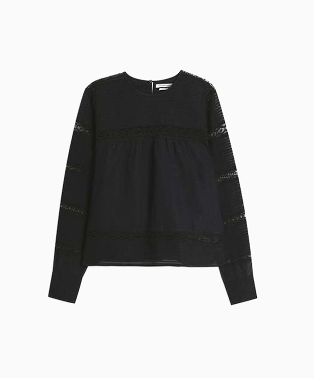 Location Top ISABEL MARANT Rexton noir 1