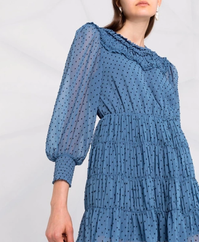 Location Robe Sandro Gwen A Pois 2