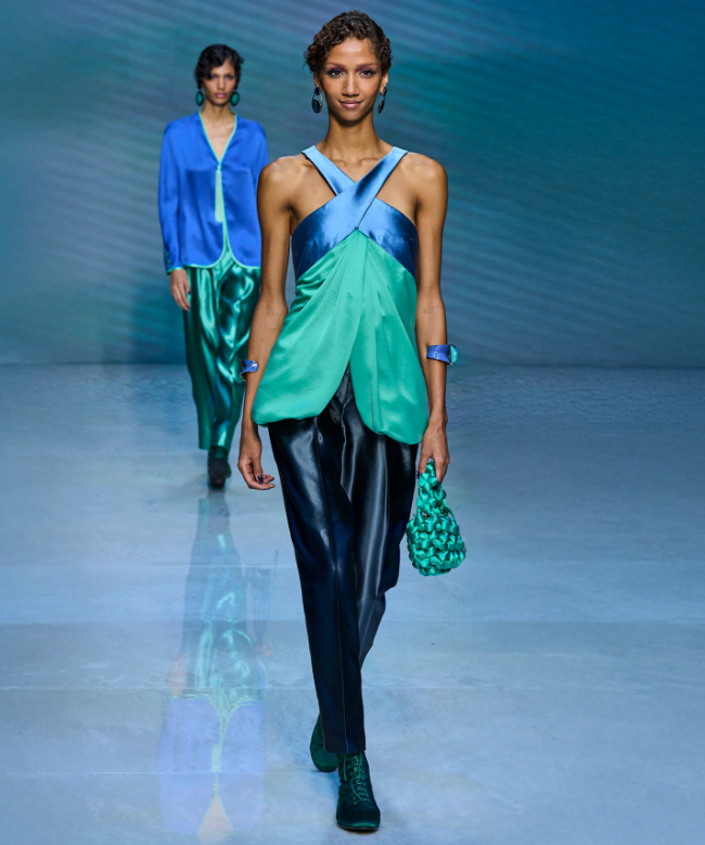 Location & Achat Pantalon Giorgio Armani, modèle Ombre Tailoring  SS2024