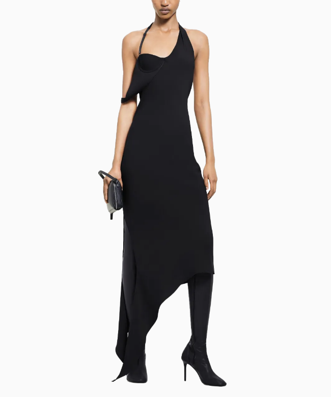 Location robe Courrèges, modèle Undressed Tech Black 1