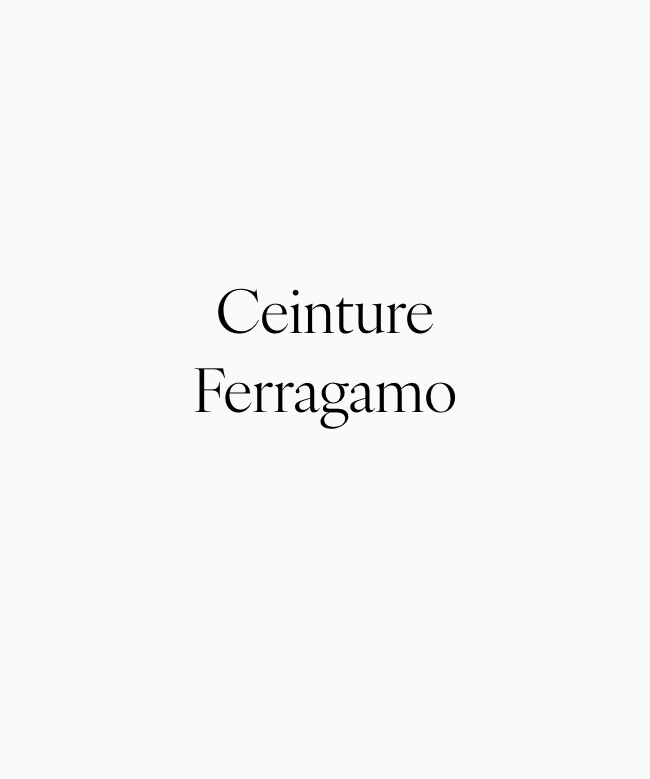 Ceinture Or