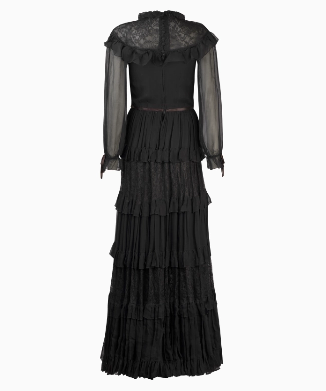 Location Robe de soirée Nina Ricci, modèle Nuit Victorienne 5