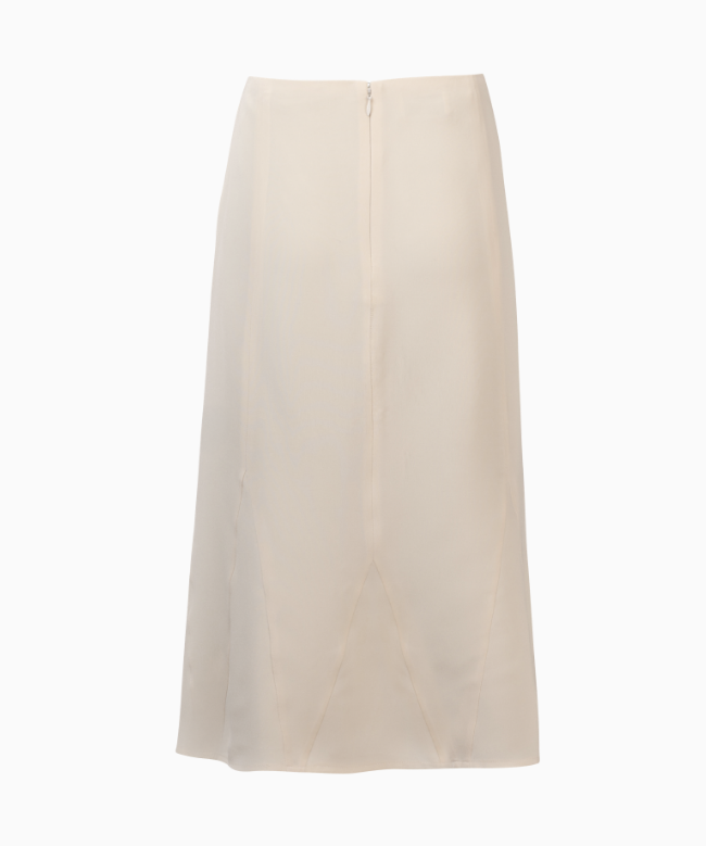 Location et Achat jupe Chanel, Silk White par Karl Lagerfeld 2