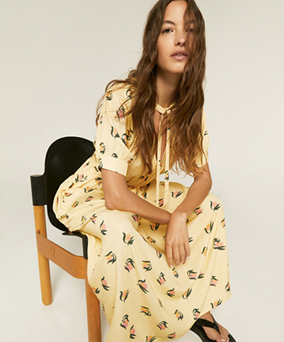 Location Robe Compania Fantastica Yellow Peach 1