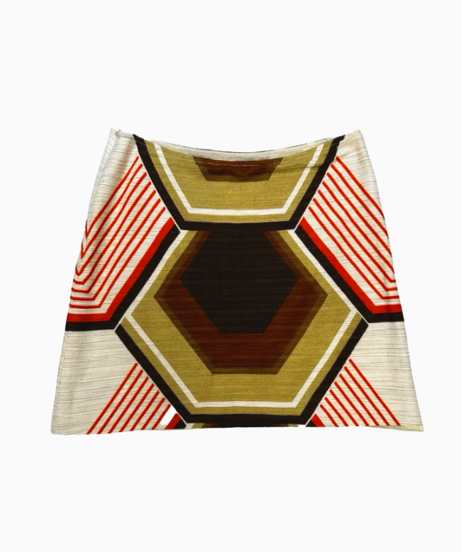 Achat jupe Miu Miu, modèle Bold Mosaic SS2005 3