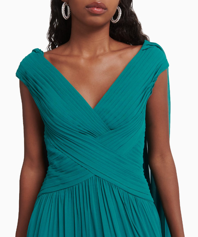 Location et Achat Robe Elie Saab, modèle Cape Emeraude FW2023 4
