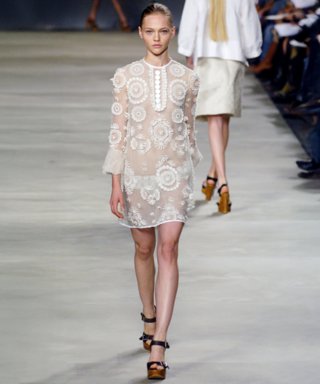 Achat top Chloé, modèle Porcelaine Spring 2006 par Phoebe Philo. 1