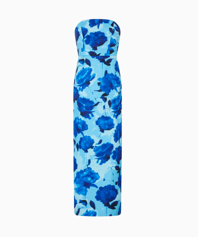 Location Robe Milly, modèle Orion Blue Blossom 1