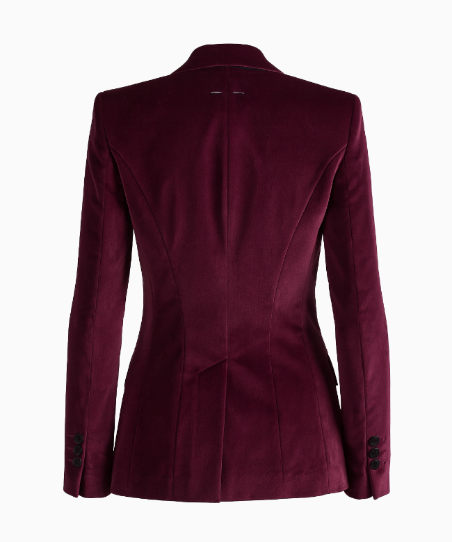 Location et Achat Veste Barbara Bui, modèle Velours Fuchsia 2