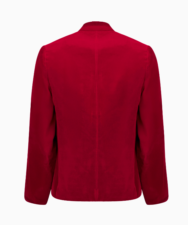 Location Veste Pierre Balmain, modèle Velours Carmin Vintage 2