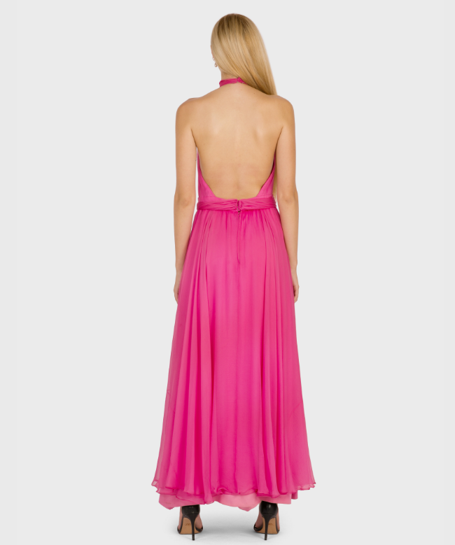 Location Robe de soirée Nina Ricci, modèle Pink Vénus 3