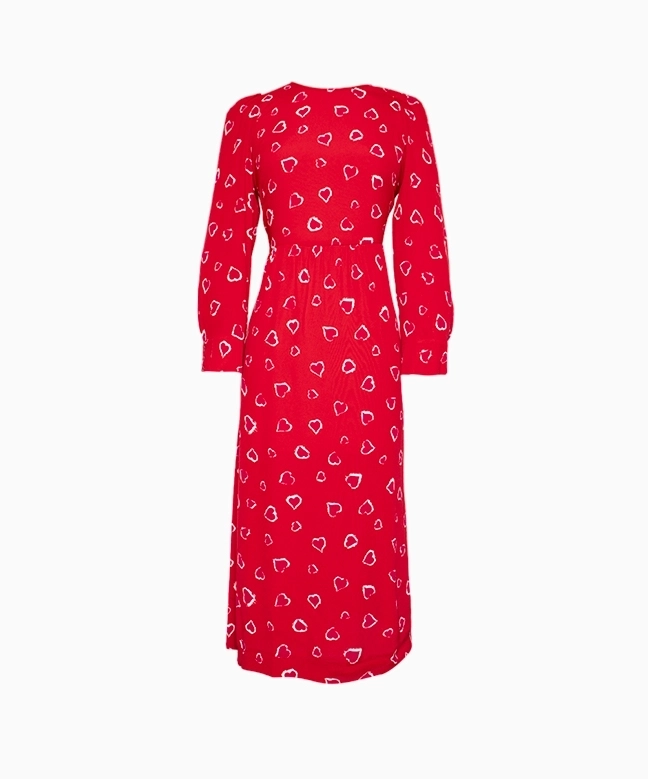 Location robe Tara Jarmon Rouge 1