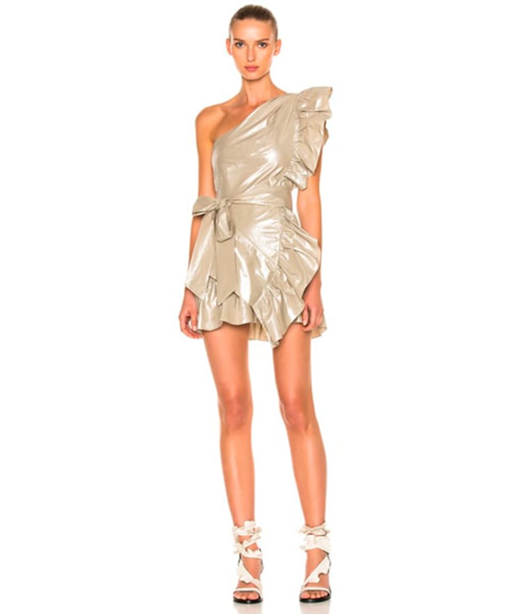 Location robe Isabel Marant Lavern Metallic 1