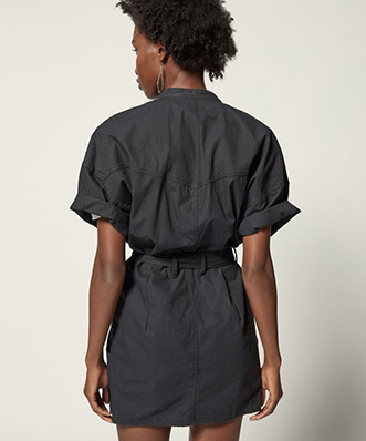 Location Robe Isabel Marant Etoile Zolina Black 3