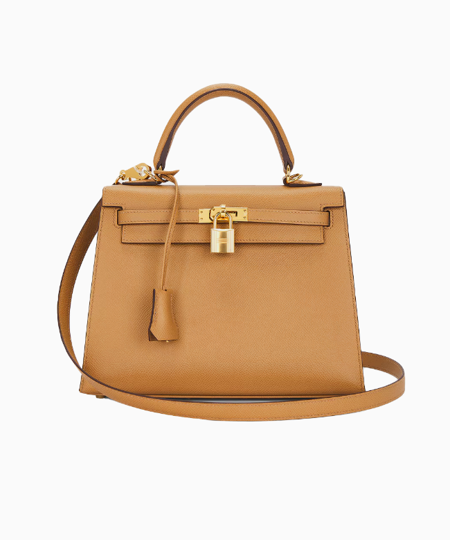 Achat Sac Hermès, modèle Kelly Ardenne Gold