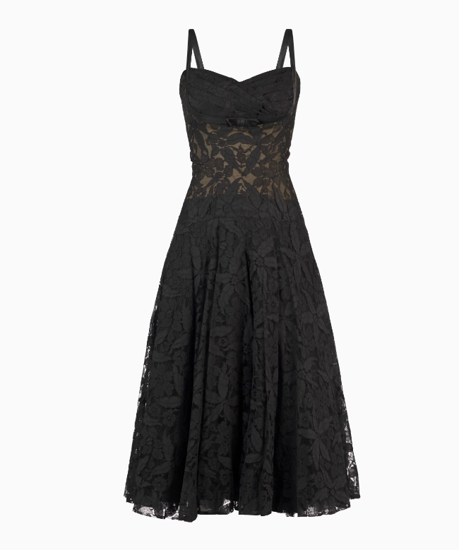Location Robe de soirée Ted Lapidus, modèle Lys Noir 2