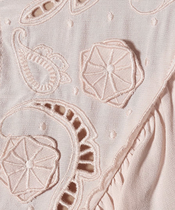Location See By Chloe Blouse Blushed Ruffled 5