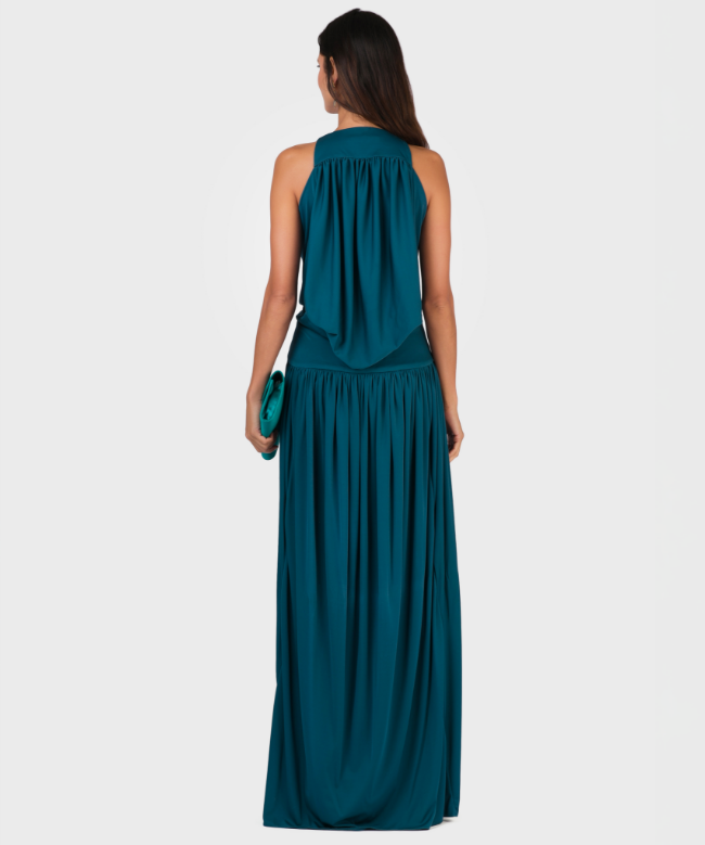 Location Robe de soirée Yves Saint Laurent, modèle Bleu Nuit SS2012 par Stefano Pilati 4