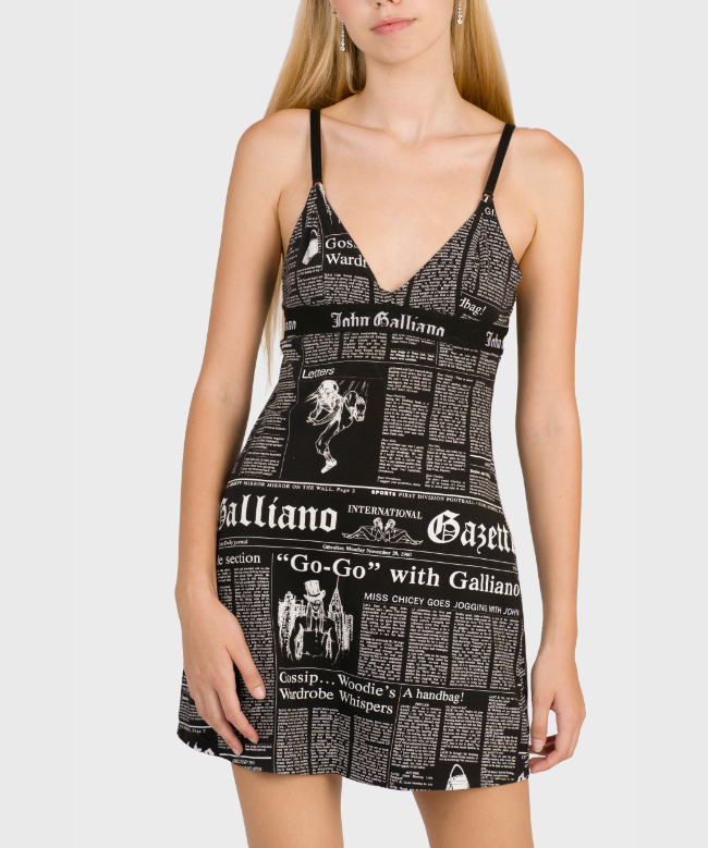 Location Robe de soirée John Galliano, modèle Gazette Circa 2005 5