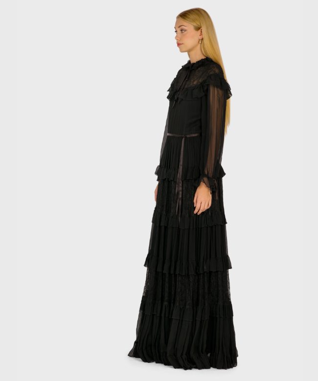 Location Robe de soirée Nina Ricci, modèle Nuit Victorienne 3