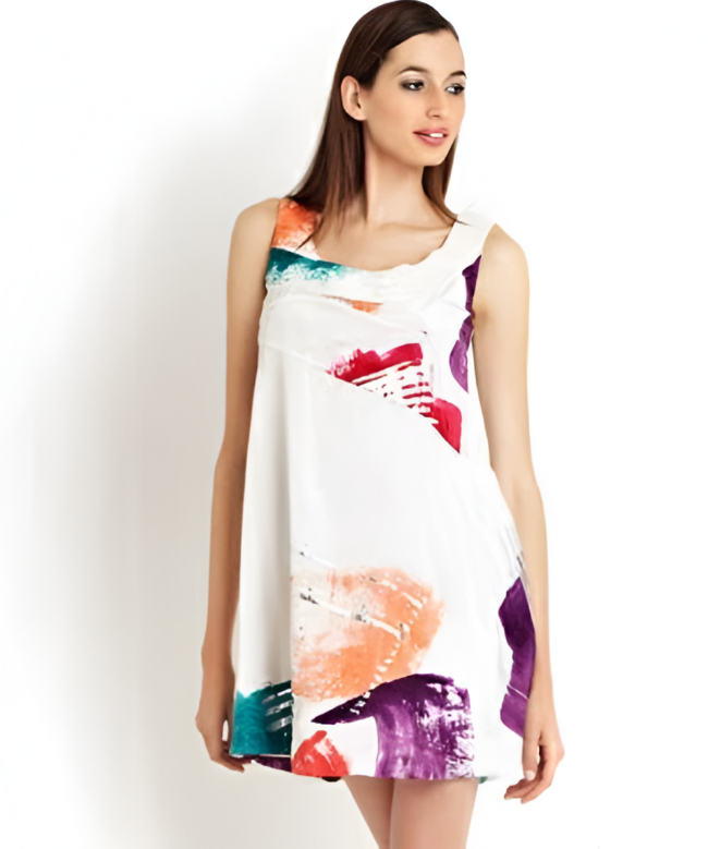 Achat Robe Chloé, modèle Brush Print SS2008 4
