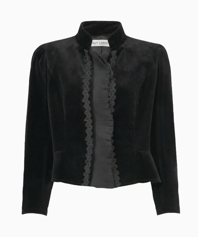Location et Achat Veste Guy Laroche, modèle Velours Plissé 1