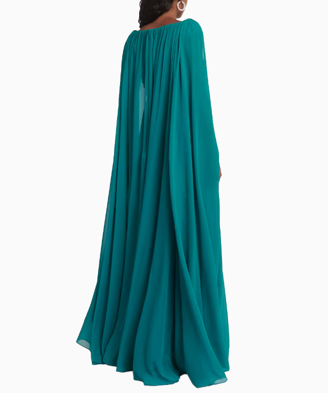 Location et Achat Robe Elie Saab, modèle Cape Emeraude FW2023 3