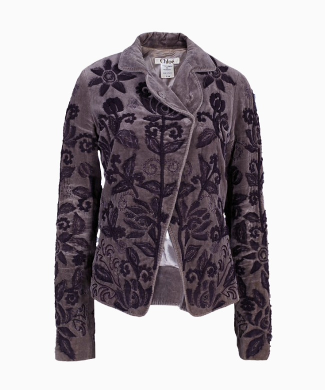 Location et Achat veste Chloé, modèle Brown FW2002 by Phoebe Philo 2