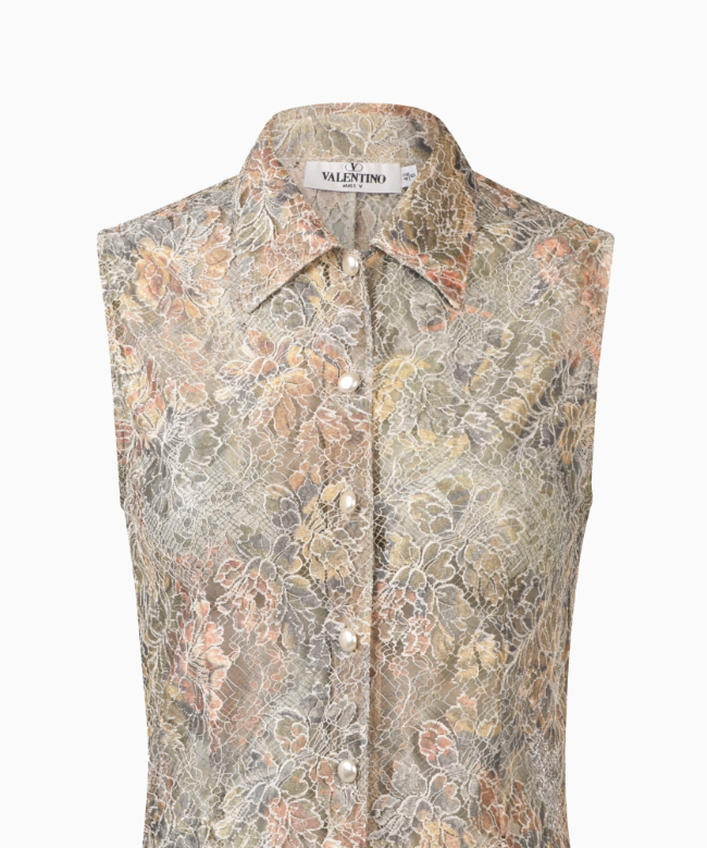 Location et Achat chemise Valentino, modèle Éclat Pastel 3