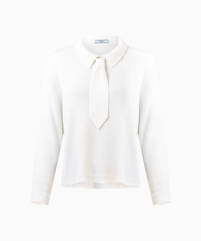 Location et Achat pull Prada, modèle Ivory Tie