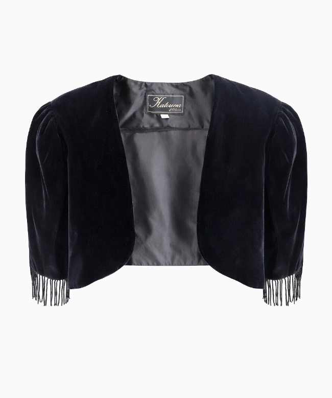 Location Boléro Vintage, modèle Black Velvet 1