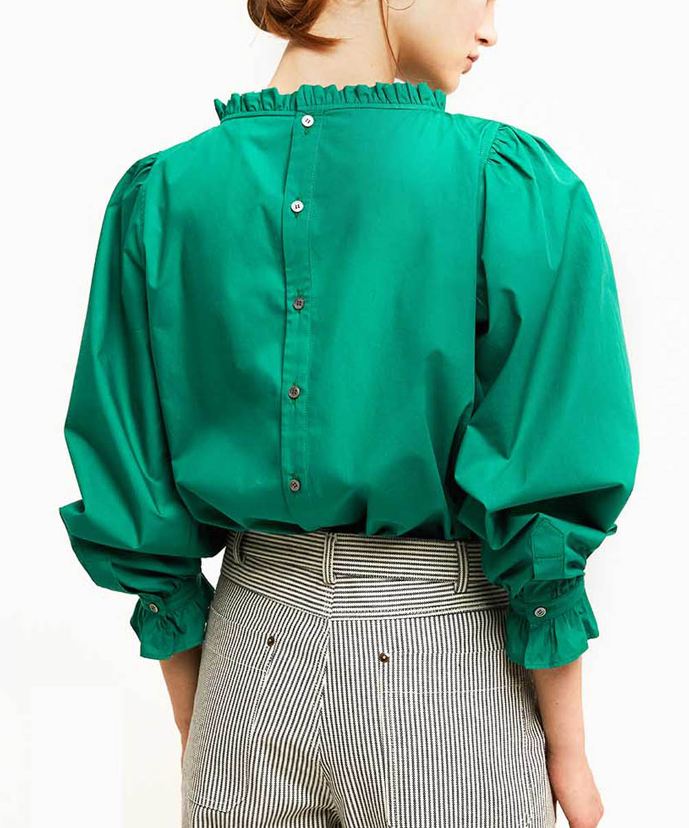 Location Chemise ROSEANNA Flore Verte 3