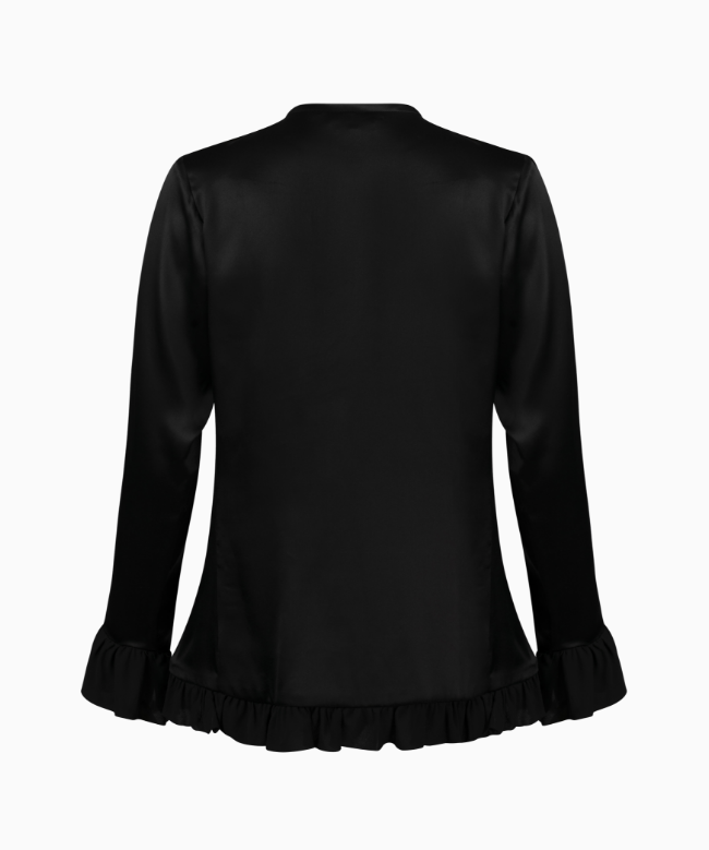 Location et Achat chemise Yves Saint Laurent Rive Gauche, modèle Silk Ruffle 2