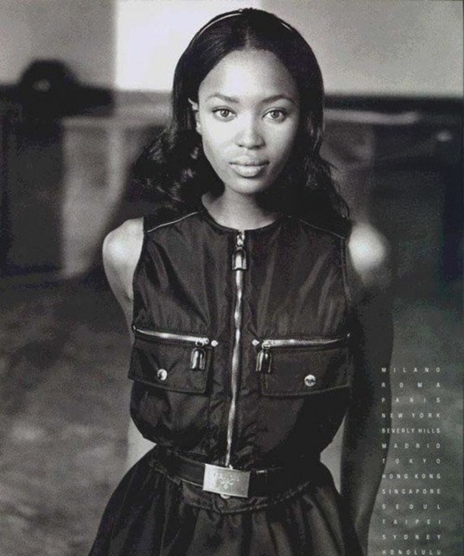 Location et Achat Gilet Prada, modèle Zippé Technique Noir circa 1994 1