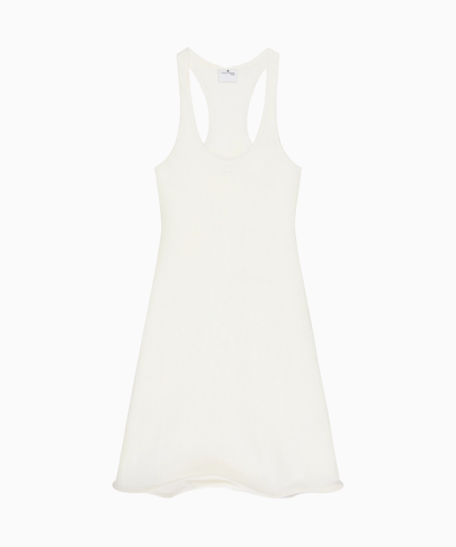 Location robe Courrèges, modèle Meduse Rib Knit 2