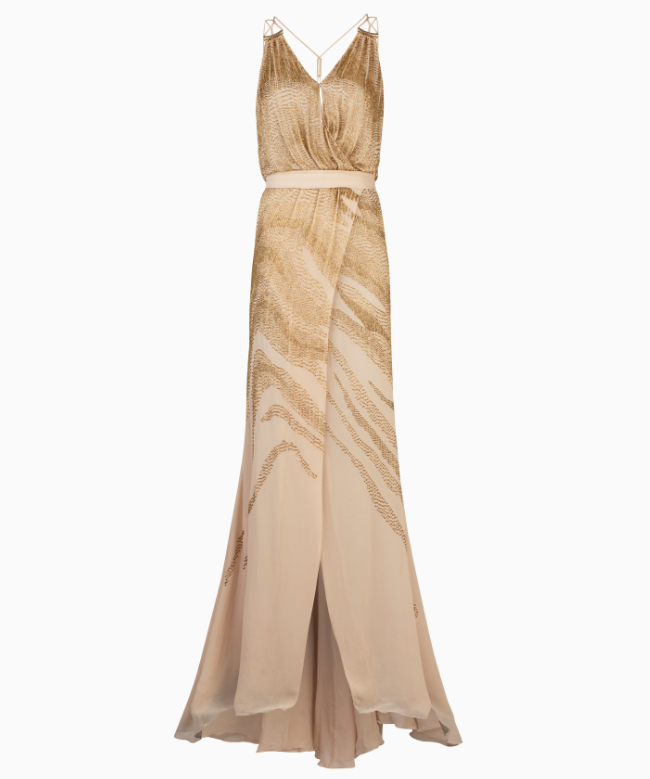 Location robe Roberto Cavalli, modèle Sirena Dorée 1