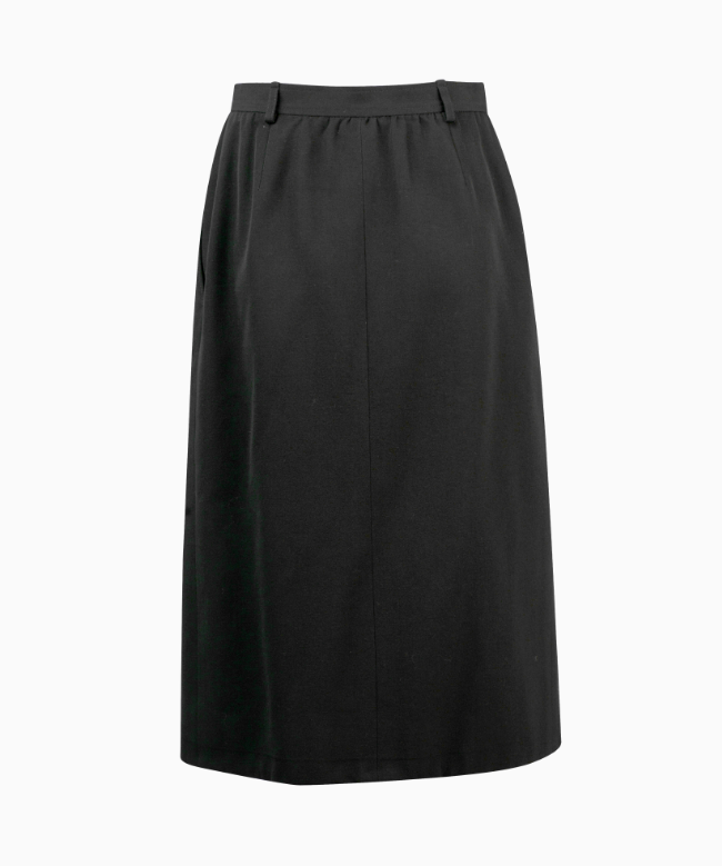 Location et Achat Jupe Yves Saint Laurent Rive Gauche, modèle Grain de Poudre Noir 2
