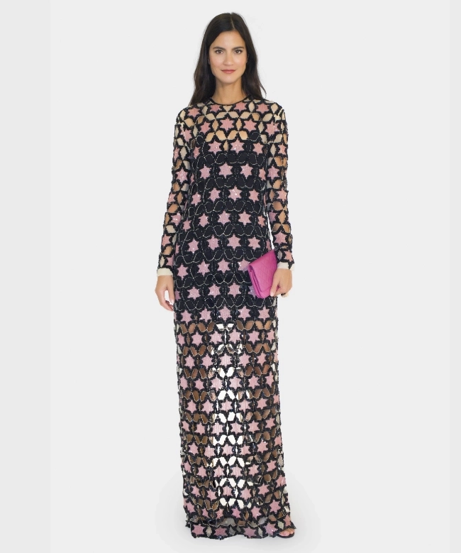Robe de soirée Givenchy, modèle Etoiles Resort 2016 2