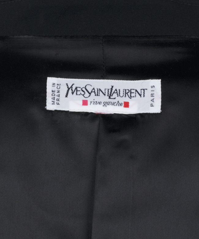 Location et Achat Blazer Yves Saint Laurent Rive Gauche, modèle Tailoring Classique Noir 5