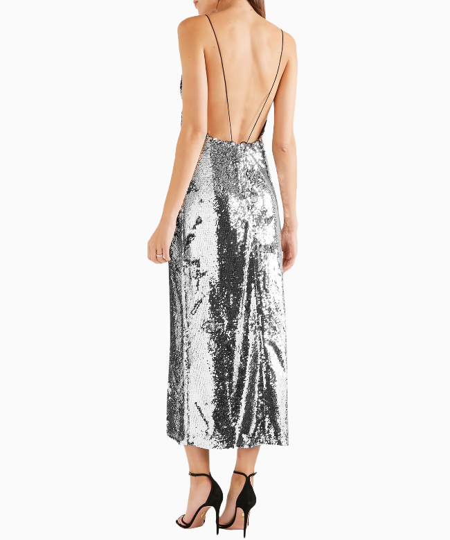 Location Robe Stella Mc Cartney, modèle Silver Pre Fall 2019 3