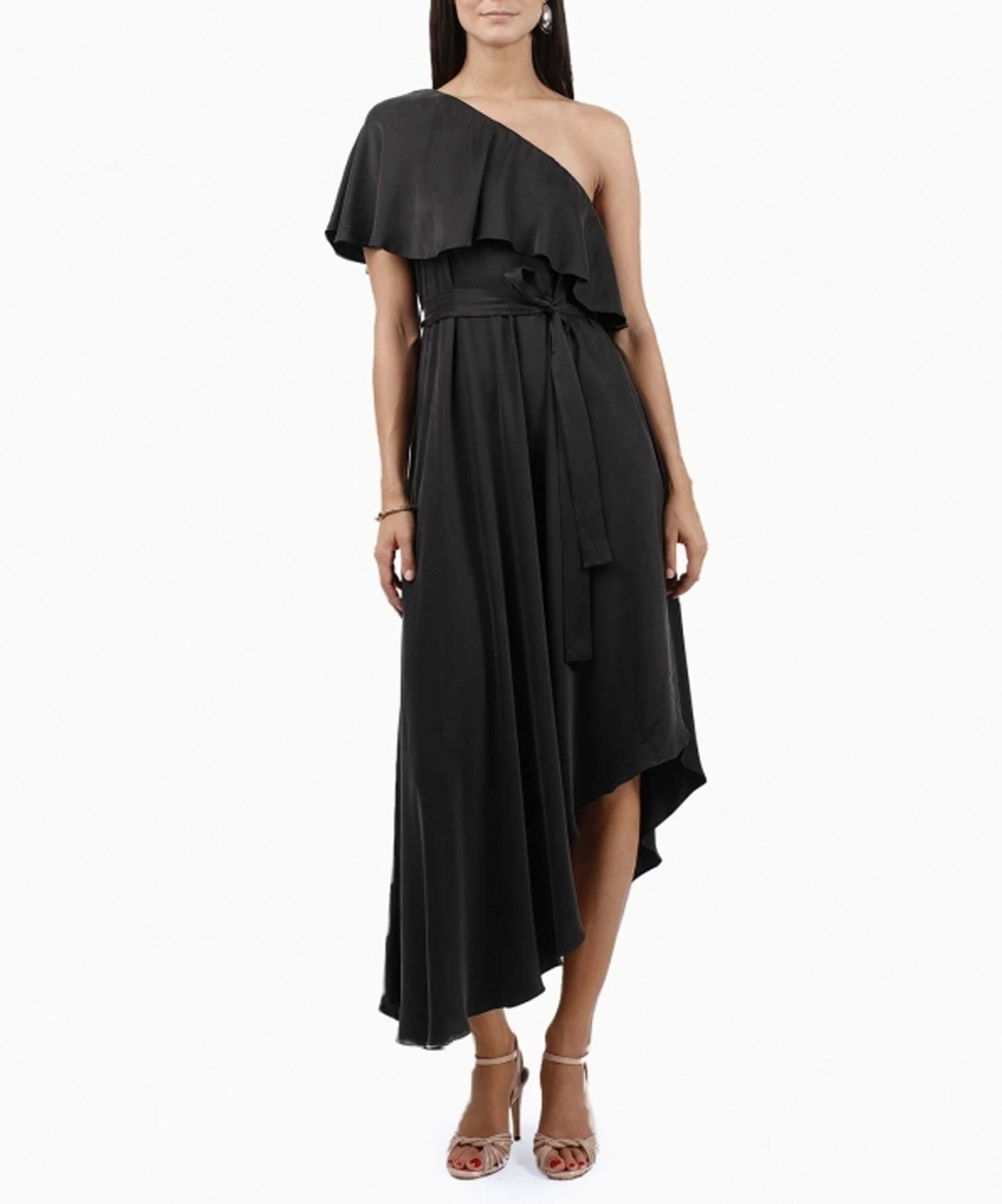 Location robe noire ZIMMERMANN One Shoulder 1