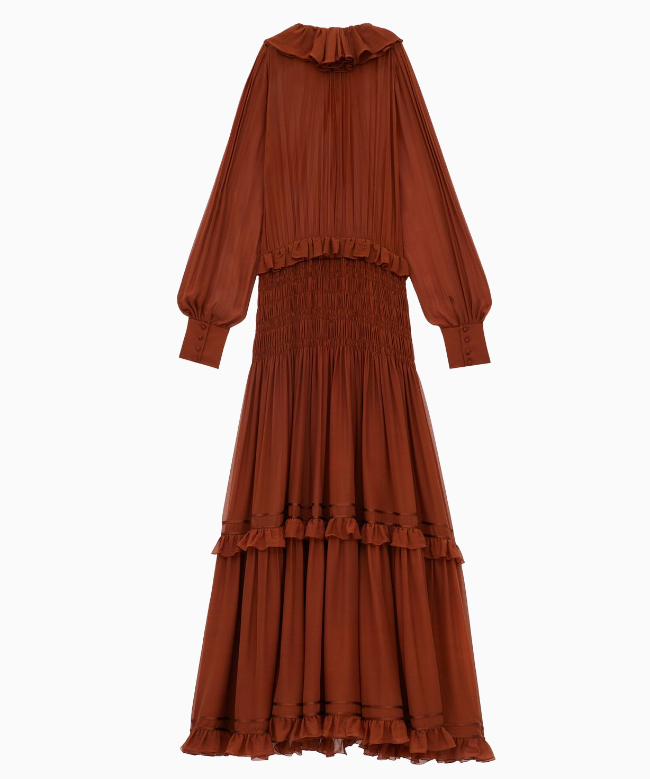 Location & Achat Robe Yves Saint Laurent, modèle Terre de Soie SS2025 3