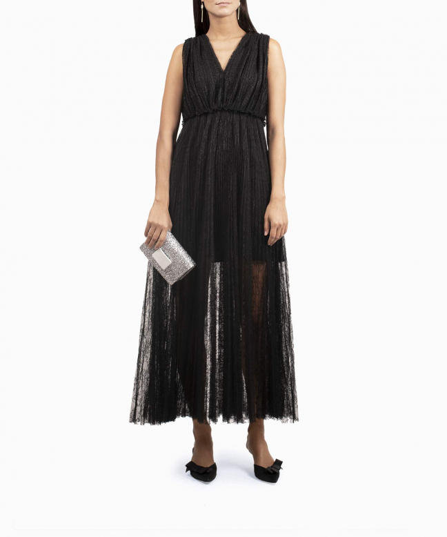 Location robe MSGM Lace Noire 4