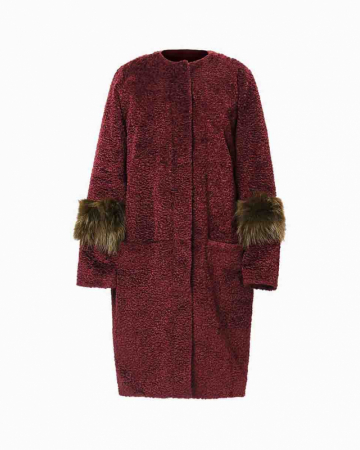 Manteau Bordeaux