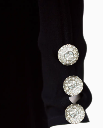 Robe Noire Minimaliste FW1997