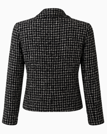 Veste Tweed Black And White