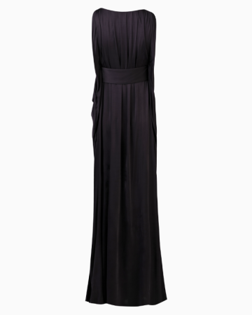 Robe Purple Drapé
