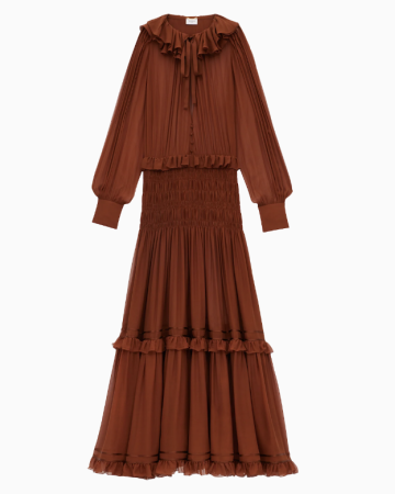 Robe Terre De Soie SS2025