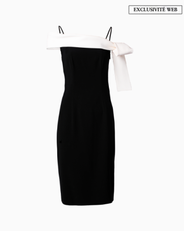 Robe Droite Bicolore