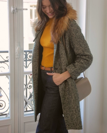 manteau renard